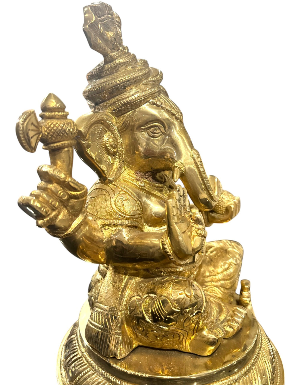 Ganesh brass statue