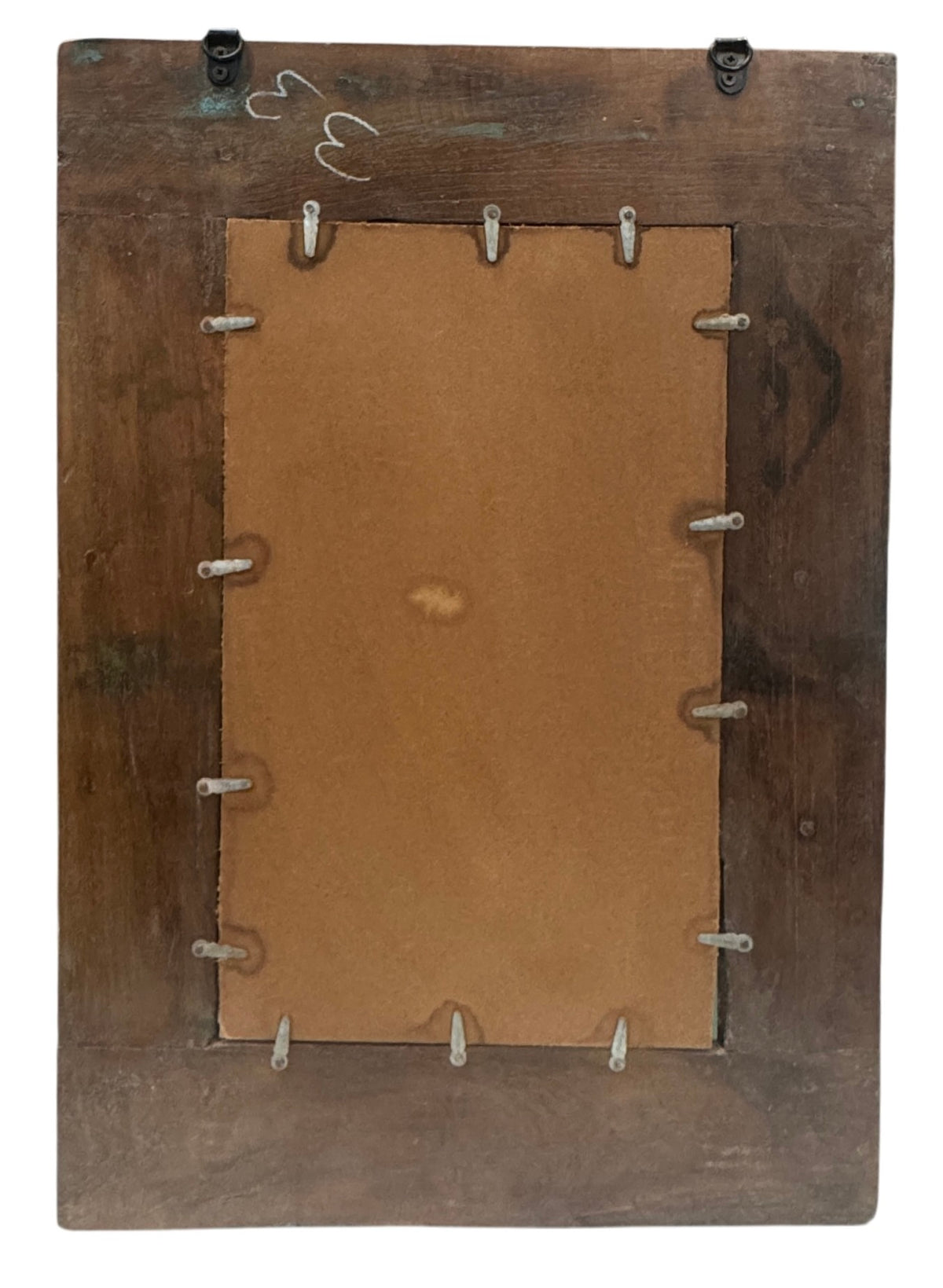 Old teak mirror