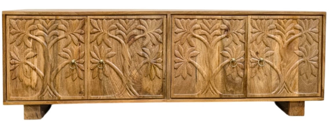 4 door T V Unit / low sideboard