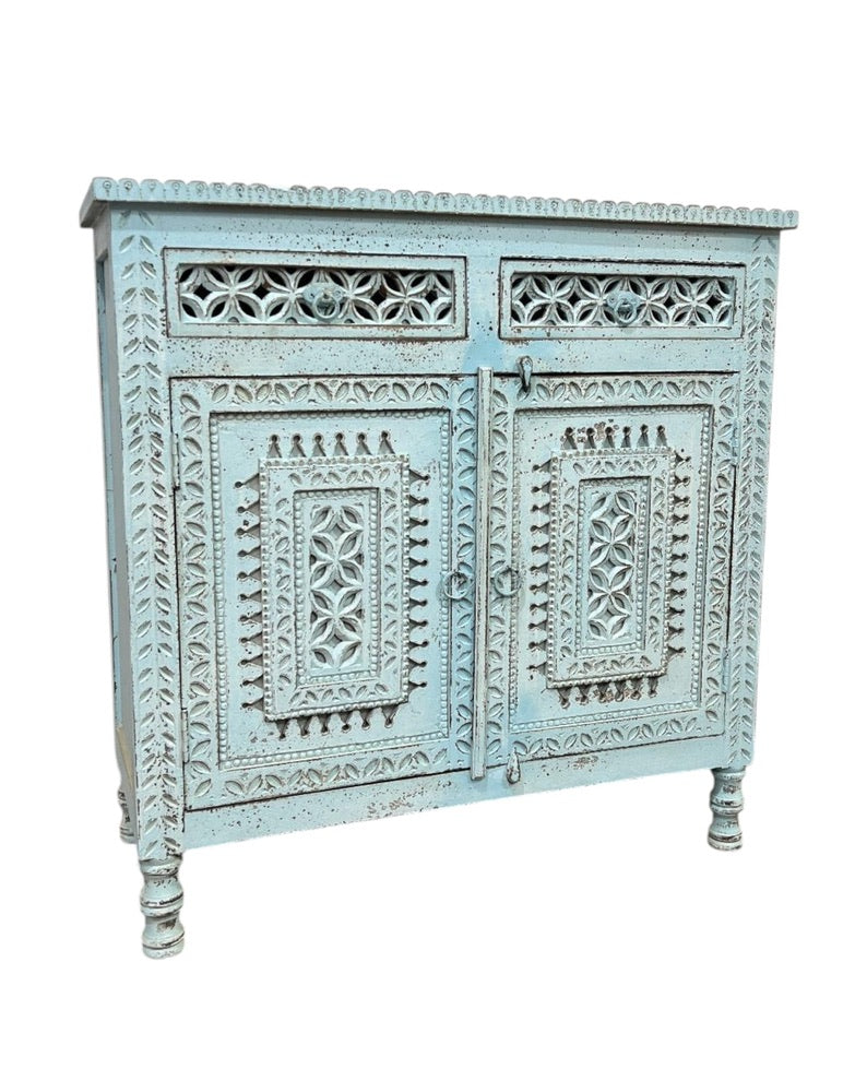 2 drawer 2 door cabinet