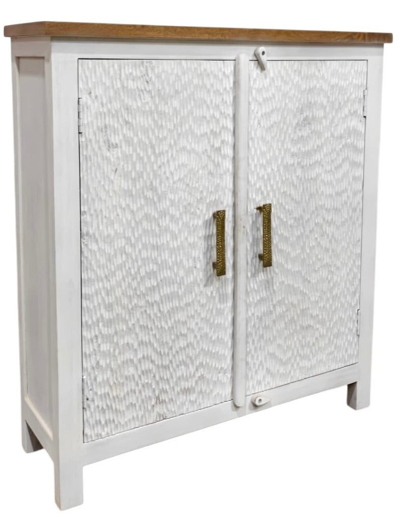 2 door narrow cabinet