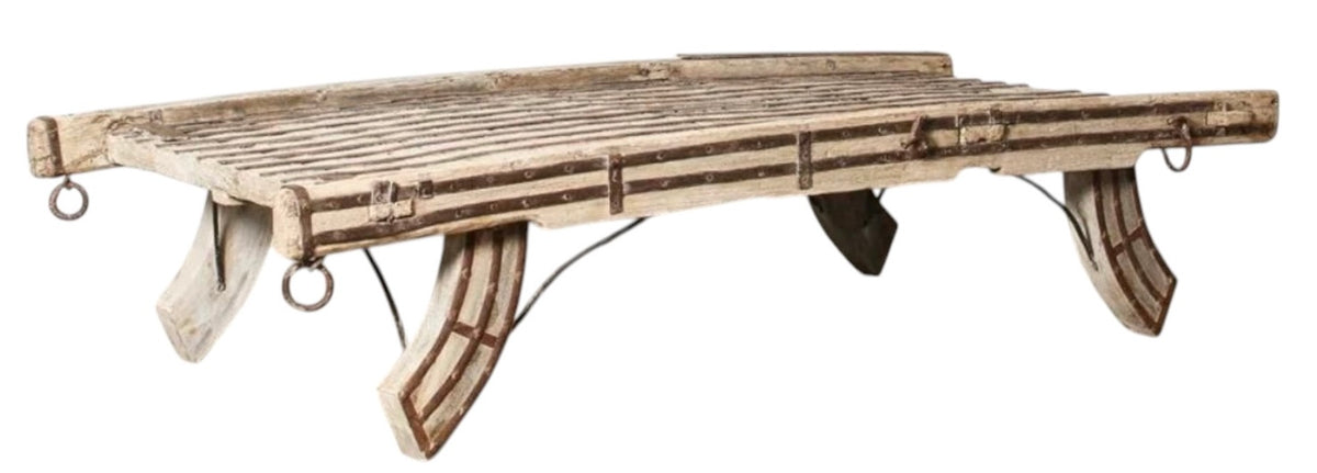 Camel cart coffee table
