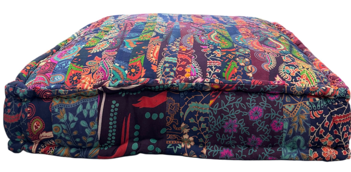 Large square meditation cushion