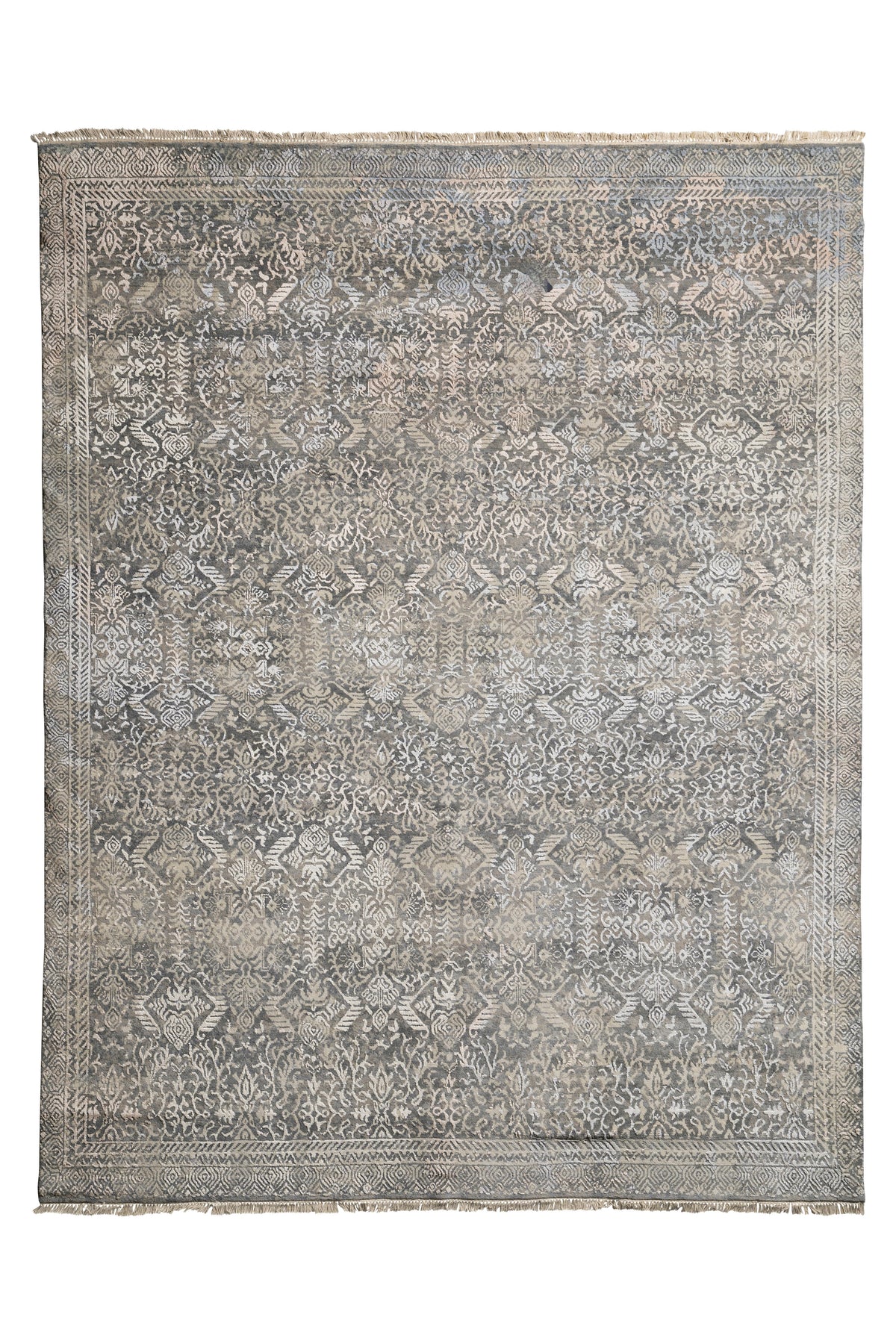 Woolen Rug Hand knotted