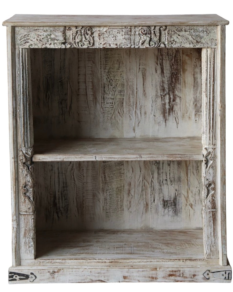Teak display unit