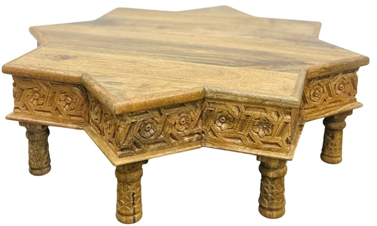 Low hexa stool / chowki