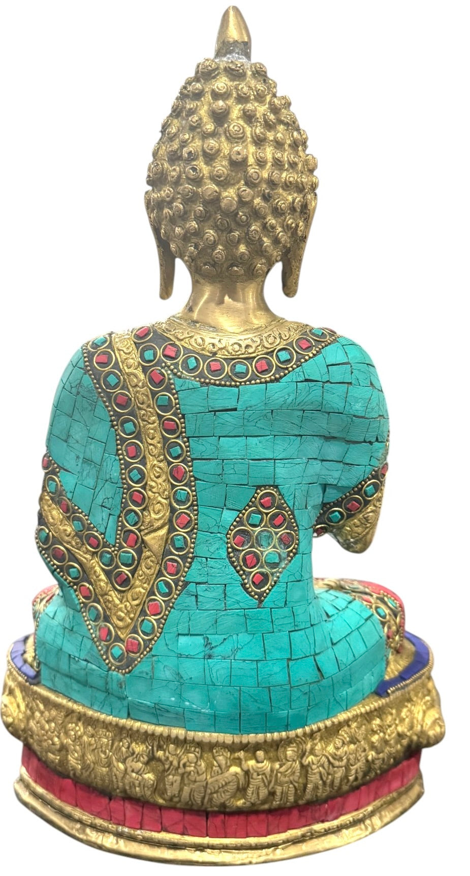 Brass Buddha statue
