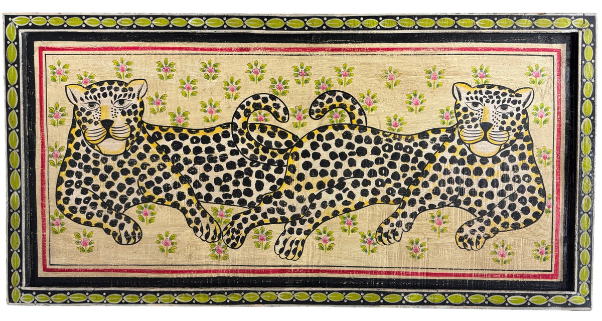 Leopard wall art