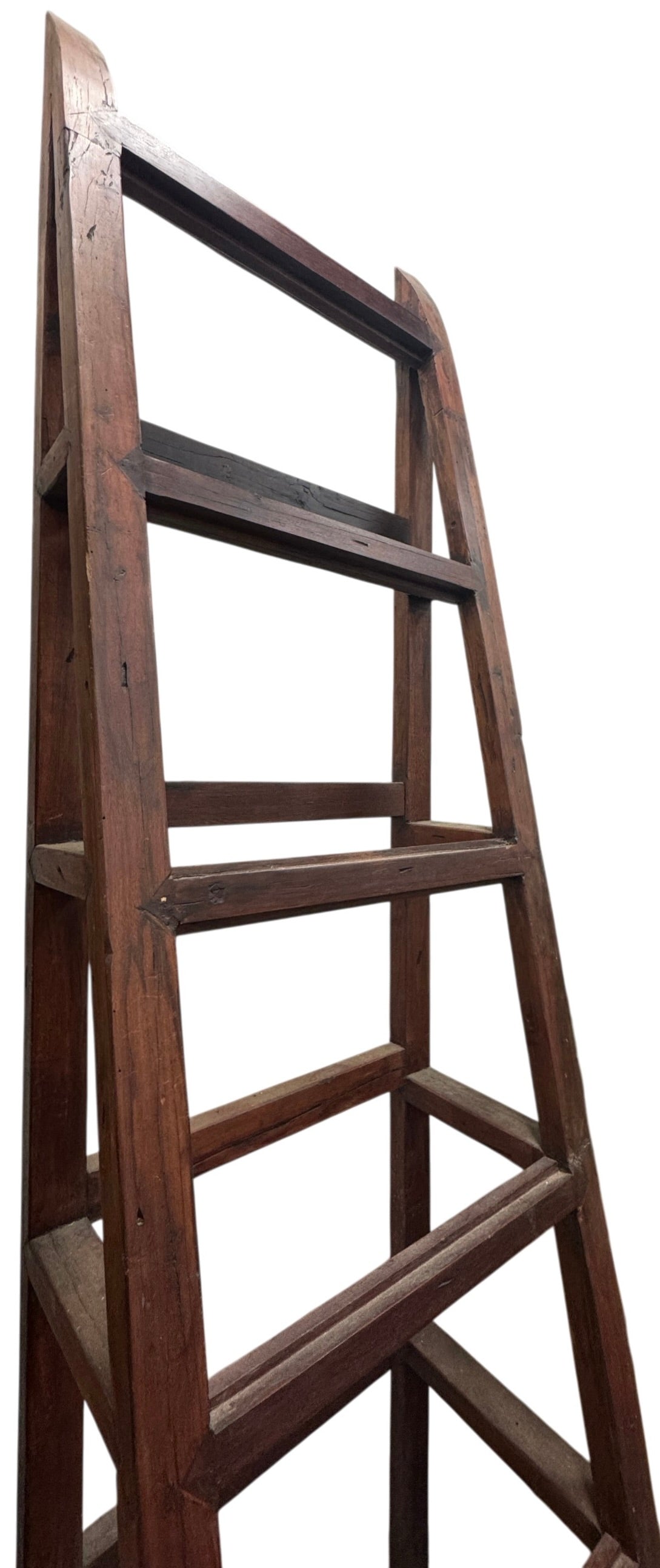 Extra large library ladder / display unit 20th century