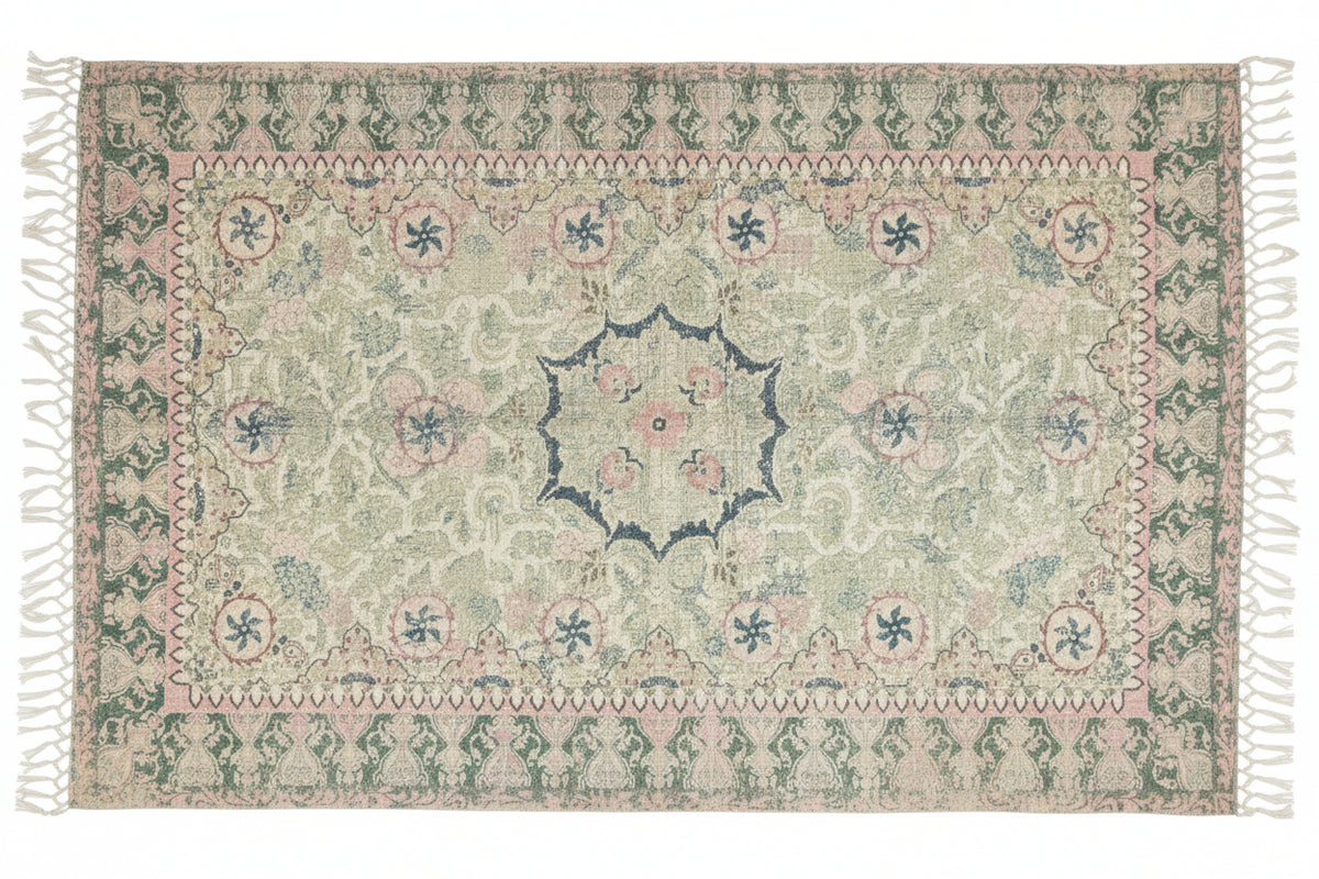Cotton durrie rug