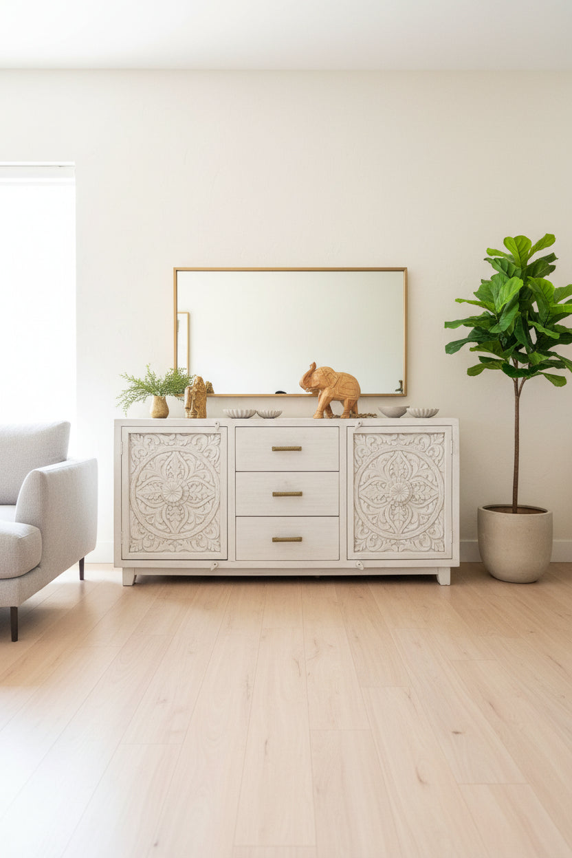 2 door 3 drawer sideboard
