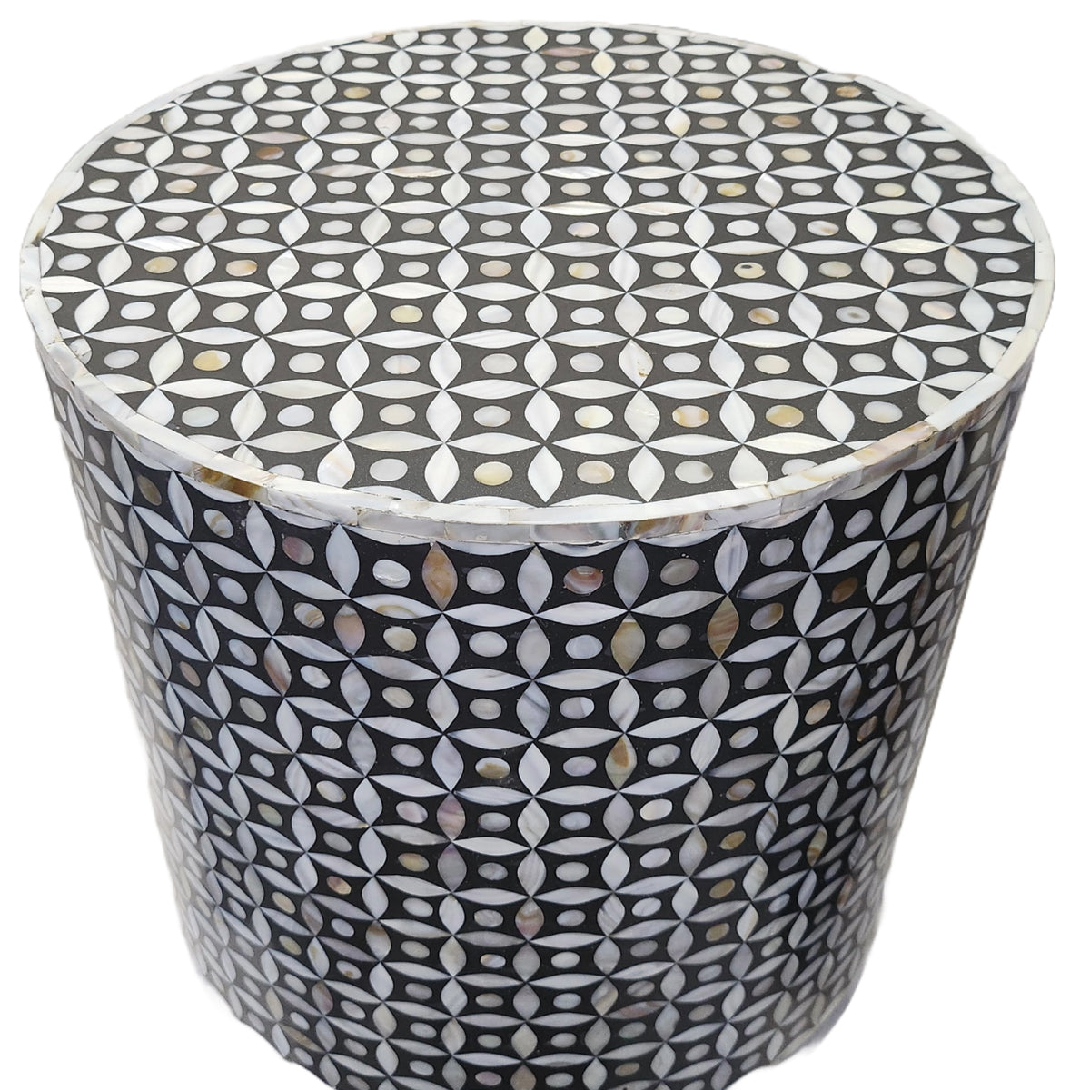 Round Side Table Mother of Pearl