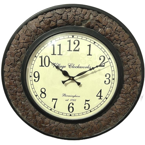 Timber Wall Clock