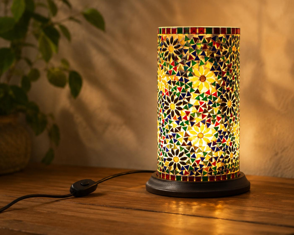 Mosaic lamp