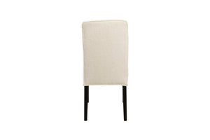 Elison Charcoal Dining Chair - Heavy Chenille