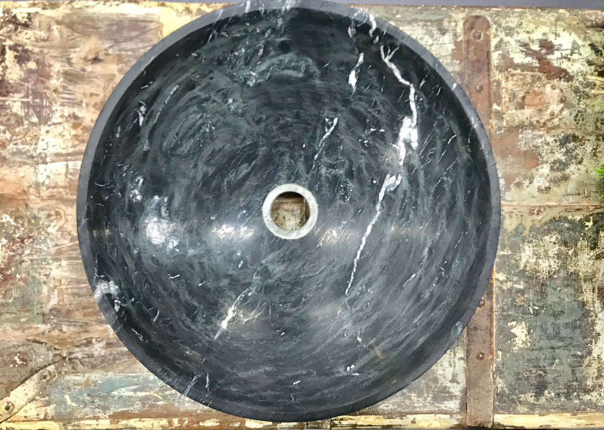 Sikandra Marble Basin - akashafurniture