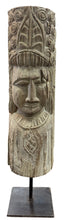 Antique wooden tribal goddess