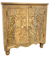 2 door peacock cabinet