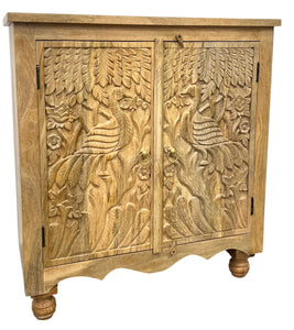 2 door peacock cabinet