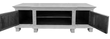 Carved entertainment unit