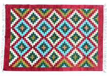 Handmade cotton rug