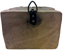 Wooden candle holder