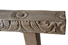 Slim console teak