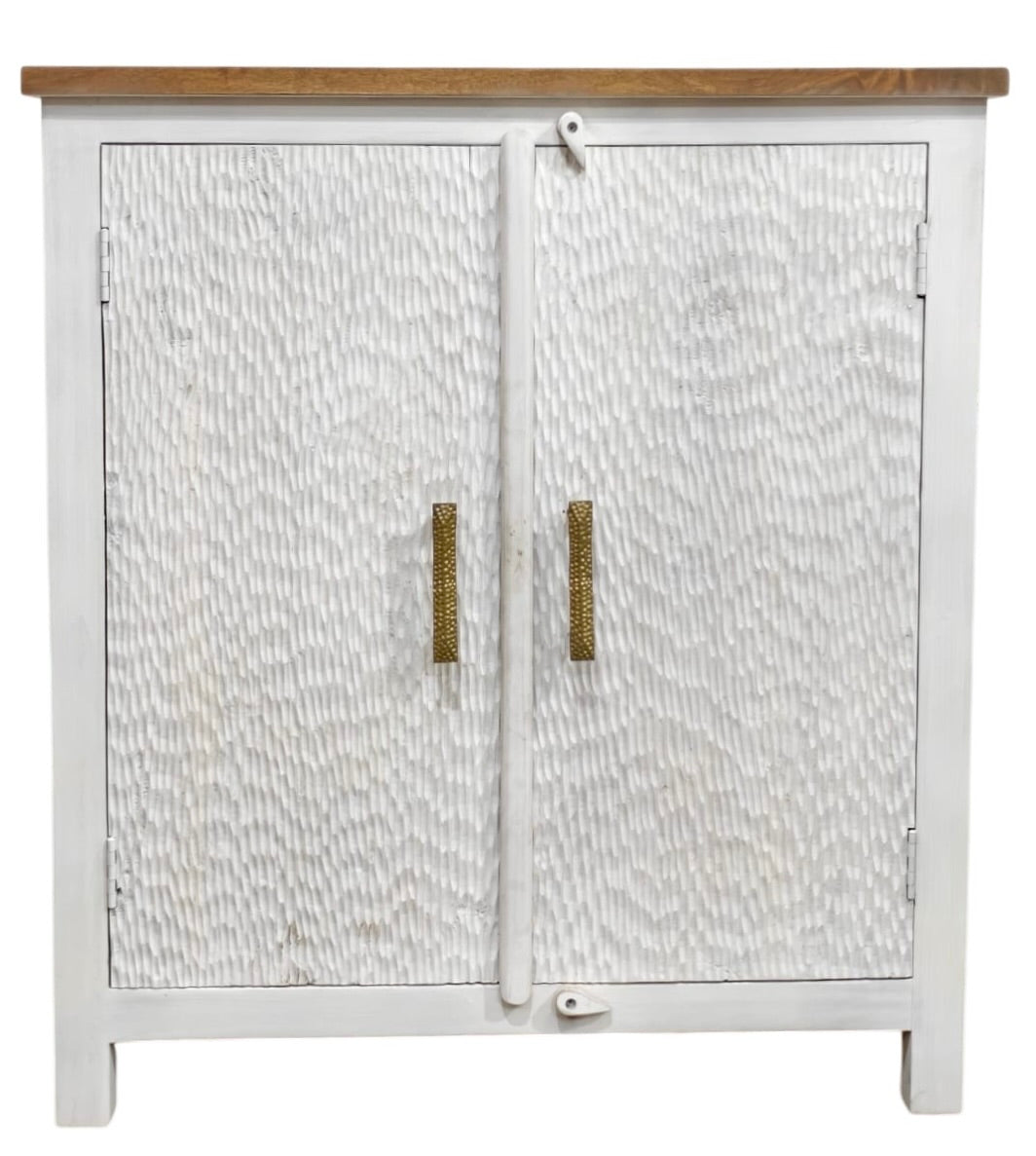 2 door narrow cabinet
