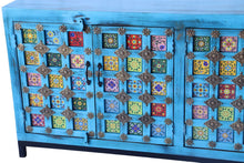 4 door tiled sideboard