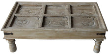 Old door coffee table