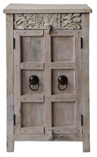Teak narrow cabinet