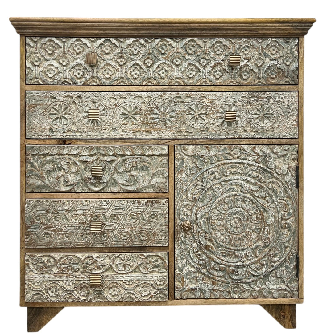 Carved cabinet
