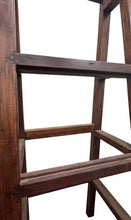 Extra large library ladder / display unit 20th century