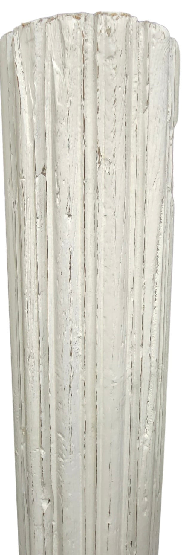 Vintage Old Pillar Candleholder / Decor