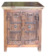 2 door rustic cabinet