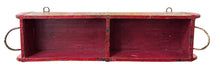 Antique Indian wooden brick mould storage