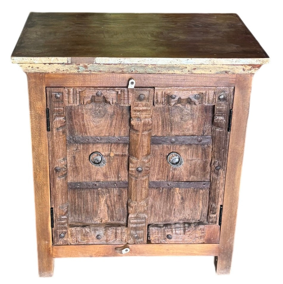 2 door rustic cabinet