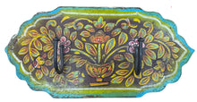 Hand painted timber wall hook