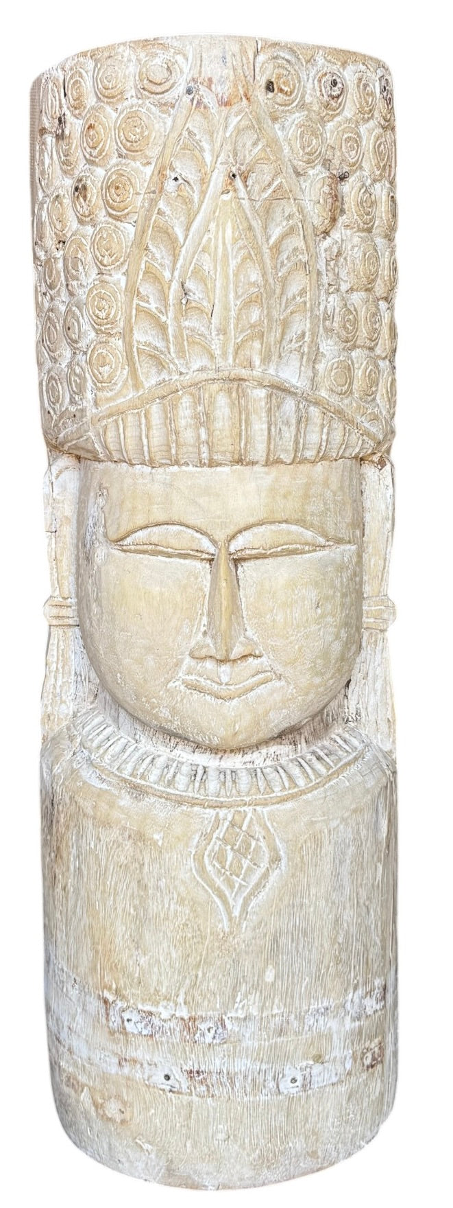 Buddha pillar statue