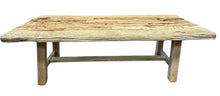 Antique teak wood bench
