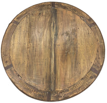 Round camel cart coffee table