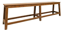Old teak bench