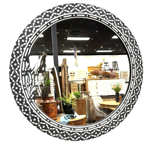 Mother of pearl mirror