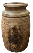 Vintage wooden pot