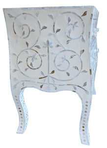Mother of pearl bedside