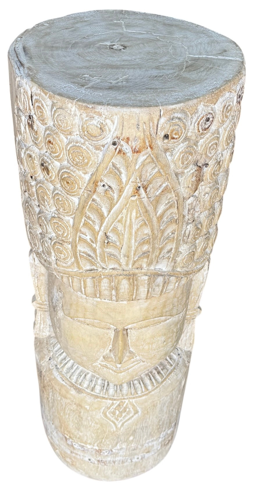 Buddha pillar statue