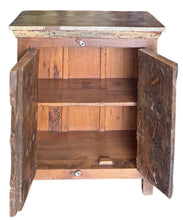 2 door rustic cabinet