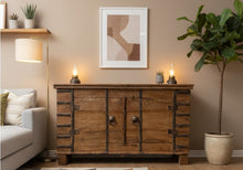 2 door teak sideboard