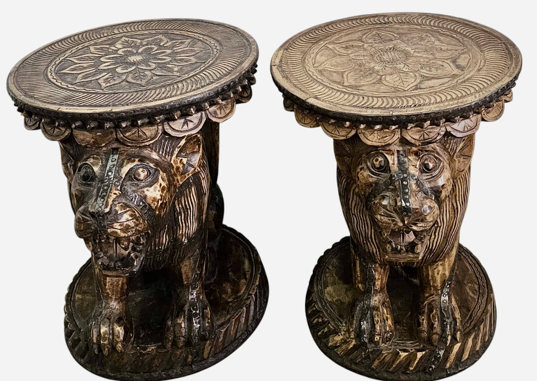 Nagaland vintage side table