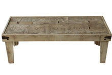 Old door coffee table